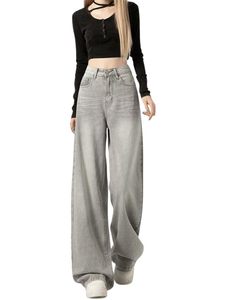 Jeans en denim premium pour femmes, coupe régulière, longueur entière, style décontracté, 100% coton, sexy, mignon, été, uni - Product Image 5