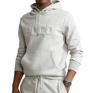 Vente en gros de sweats à capuche gaufrés unisexe, épais, vierges, personnalisables, style patchwork, 100% coton, pour hommes, pour l'hiver - Product Image 5