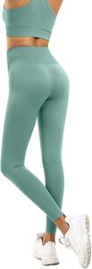 Women <b>Tummy</b> <b>Control</b> Workout <b>Leggings</b> with Matching High Support Sports Bra Stretchable <b>Gym</b> Running Fitness Activewear Set - Product Image 6