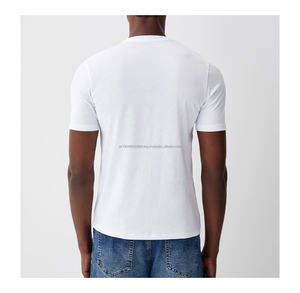 เสื้อยืดโอเวอร์ไซส์ผ้าคอตตอนหนานุ่มสำหรับผู้ชาย เสื้อยืดผู้ชายแบบสั่งทำ - Product Image 2