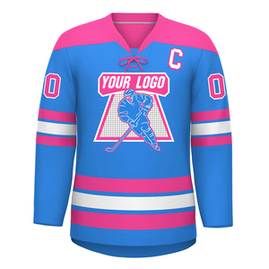 Jersey de Hockey sobre Hielo con Diseño Elegante y Detalles Personalizados para Equipos, Torneos y Partidos, Jersey de Alto Rendimiento Personalizado para Equipos - Product Image 1