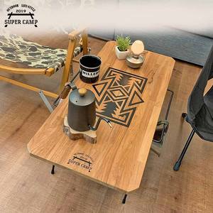 Table à manger moderne pliable convertible en bois pour usage domestique Rangement facile et logo personnalisable - Product Image 4