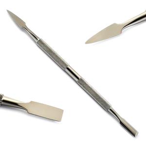 Outil à double extrémité pour repousser les cuticules, idéal pour éliminer les peaux mortes et repousser les cuticules, usage professionnel pour les ongles. - Product Image 1