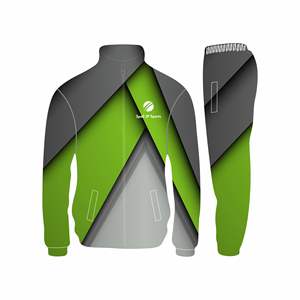 Survêtement personnalisé pour homme en sublimation, haute qualité, nouveau design, vêtements de sport en polyester, survêtement décontracté, streetwear - Product Image 4