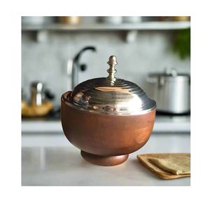 Best Quality Wooden Handmade Luxury Modern Casserole <b>Pot</b> Acrylic <b>Lid</b> Food Warmer Tabletop Kitchen Catering Use In Wholesale - Product Image 5