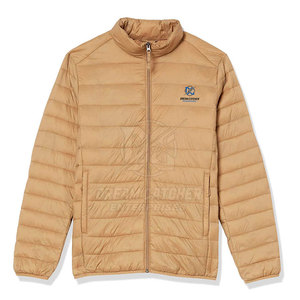 <b>Top</b> Selling High Quality Eco-Friendly <b>Bubble</b> Jacket with Stand Collar Front Logo Customization Wholesale Winter Jacket for Men - Product Image 3