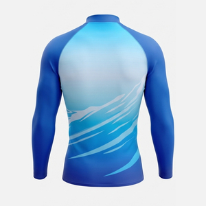 เสื้อว่ายน้ำจากโรงงานโดยตรง UPF 50+ ป้องกันแสงแดด แห้งเร็ว แขนยาว - Product Image 2