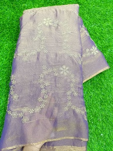 ผ้าปักลายจอร์เจตต์ ความกว้าง 44 นิ้ว น้ำหนัก 65 GSM วัสดุตกแต่งน้ำหนักเบา สำหรับเสื้อผ้าบูติก ชุดชาติพันธุ์ และเสื้อผ้าทั่วไป - Product Image 5