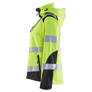 Customizable ANSI Class 2 Windbreaker Safety Jacket Winter <b>Work</b> High Visibility Reflective <b>Waterproof</b> Polyester/Nylon Material - Product Image 5