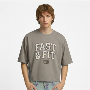 Camisetas Personalizadas de Estilo Urbano para Hombre, 100% Algodón, Impresión en Serigrafía, Corte Holgado, Transpirable, Gran Venta - Product Image 5