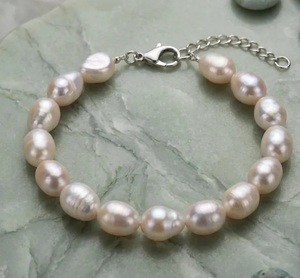 Bracelet ajustable en pierres précieuses naturelles, facettées, avec fermoir mousqueton, perles baril faites à la main, bijoux à breloques - Product Image 1