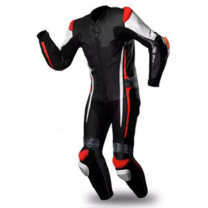 Combinaison de moto en cuir deux pièces : découvrez un confort durable grâce à une combinaison de moto en cuir - Product Image 6