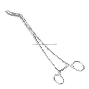 2026 Customized A-1 VERITAS DeBakey 27 cm Aortic Clamps Cardiovascular Atrauma Stainless Steel Tools | needle holder - Product Image 2