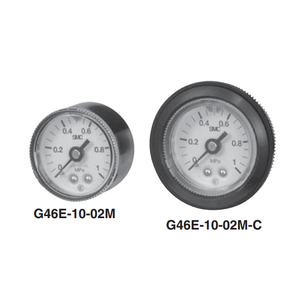 Manómetro sin aceite SMC Pneumatics, sin cobre, con piezas externas, servicio de cumplimiento manual, sin aceite, a la venta - Product Image 3