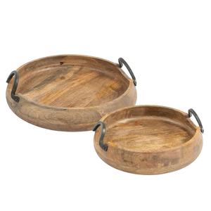 Plateau en bois moderne de luxe fait main pour une décoration intérieure haut de gamme, design rectangulaire multifonctionnel par Zahid Exports India - Product Image 1