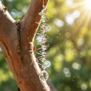 Colorful Crystal Suncatcher Elegant Hanging Decor <b>Rainbow</b> <b>Maker</b> Suitable For Window Home And Balcony Styling From India - Product Image 4