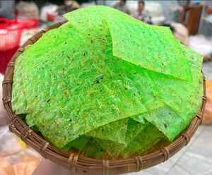 Snack Viral de Papel de Arroz Vietnamita, Popular Comida Callejera de Vietnam, Snack Vegetariano Instantáneo - Product Image 5