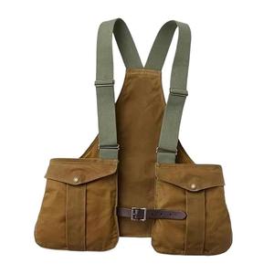 Chaleco de Caza y Tiro de Lona para Hombre con Múltiples Bolsillos, Chaleco Deportivo de Campo sin Mangas, Resistente, Venta al Por Mayor - Product Image 3