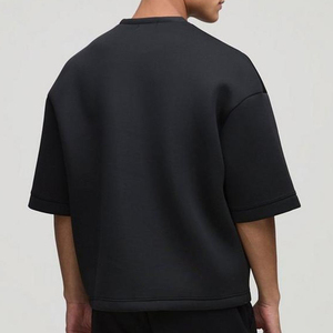 Camisetas Personalizadas Extra Grandes de Cuello Redondo, 100% Algodón, para Hombre, Estilo Vintage, Casual, de Doble Capa, OEM, a la Moda - Product Image 5