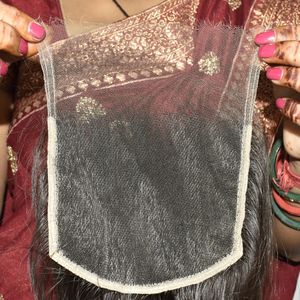 Cabello Humano Natural Ondulado con Cierre HD de Encaje, Trama Doble a Máquina, Cabello Virgen con Cutícula Alineada, Estilo Ondulado Corporal, Paquetes Indios de Cabello de Templo - Product Image 6