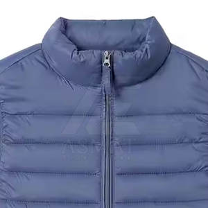 Gilet matelassé pour homme, coupe slim, marque privée, nouvelle arrivée, fermeture éclair intégrale, tendance - Product Image 2