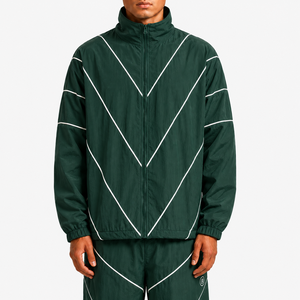 OEM Custom Men Windbreaker Set Lightweight Nylon Jacket Pants Streetwear Sportswear - Product Image 6