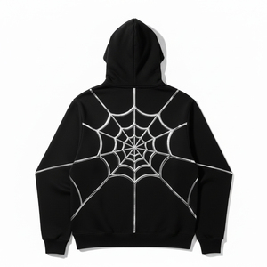 Sudadera con Capucha y Logotipo Personalizado, Impresión Puff 555555, Sudadera para Hombre, Felpa de Algodón Grueso, Proveedor de Ropa al por Mayor - Product Image 3