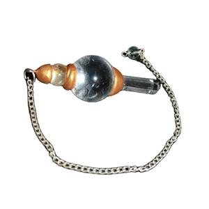 Shop Online for <b>Crystal</b> Quartz <b>Sphere</b> With Point Tibetan Pendulums | <b>Crystal</b> Quartz <b>Sphere</b> | Point Tibetan Pendulums - Product Image 1
