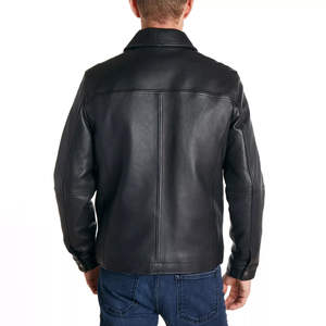 Chaquetas de Cuero para Hombre de Alta Calidad al por Mayor, Chaquetas de Cuero Casuales para Hombre, Material Suave, Alta Demanda - Product Image 5