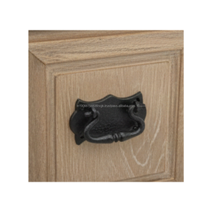 Durable Adjustable Cast Iron Powder-Coated Eco-Friendly Pull Handle for Heavy <b>Cabinets</b> Wardrobes Dressers (Hotel Kitchen Use) - Product Image 4