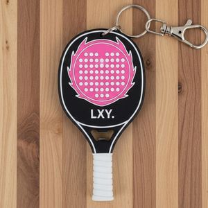 Llavero de Raqueta de Pádel Duradero, de PVC Suave, con Relieve 3D, Tamaño Personalizado, Regalo Promocional, Logotipo y Empaque Personalizados, para Todas las Temporadas - Product Image 5