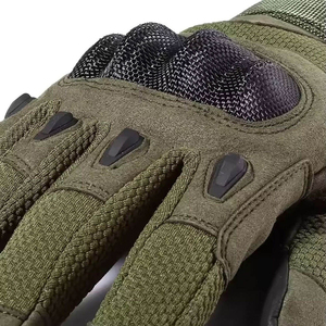 Gants tactiques personnalisés, design léger et respirant avec doigts compatibles écran tactile pour sports de plein air, fournisseur en gros - Product Image 6