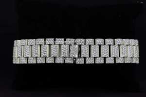 Relojes Mecánicos de Edición Limitada de Primera Calidad, Elegantes, Completamente Adornados con Moissanita, Esfera de Cristal, Acero Inoxidable, para Hombre - Product Image 2