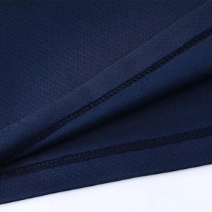 Ensemble de maillots de football unisexe bleu marine, col en V, manches courtes, évacuation de l'humidité, respirant, séchage rapide pour l'équipe LAMA INDUSTRIES 100% - Product Image 5