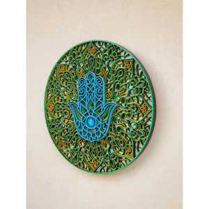 Lucky Hamza Mano de Fátima Colgante de Pared - Product Image 1