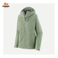 Veste imperméable pour femme, coque rigide, logo personnalisé, fermeture éclair, respirante, polyester, pour extérieur