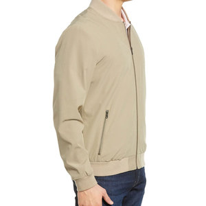 Blouson d'hiver décontracté pour homme à col montant, en nylon, avec fermeture éclair, doublure intérieure douce, coutures robustes, qualité durable - Product Image 5