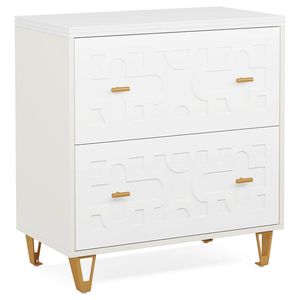 Armadio Portadocumenti a Due Cassetti con Ampio Spazio di Archiviazione e Supporto per Stampante - Product Image 6