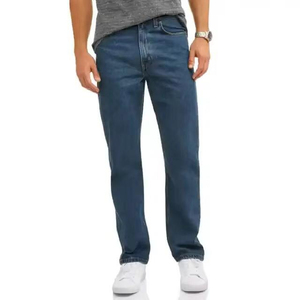 Premium Men Washed Denim Pants with Casual Comfort and Streetwear Inspiration Premium Men Washed Denim Pants - Product Image 2