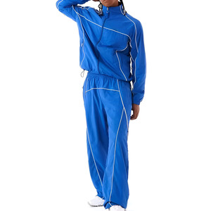Conjunto de 2 Piezas de Chaqueta Cortavientos de Invierno Personalizada de Nuevo Estilo, Unisex, Estampada, Ecológica, Transpirable, de Secado Rápido, Chándal de Poliéster, Ropa Casual - Product Image 3