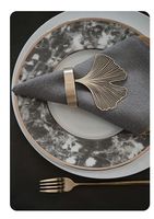 Meilleures ventes - Anneau de serviette en forme d'oiseau doré, fait main, en métal, décoration de table, accessoires de luxe pour la salle à manger, mariage, événement, restaurant, hôtel, cadeaux pour la maison