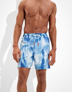 <b>Mens</b> Solid Casual Quick Dry Swim <b>Trunks</b> Compression Liner Waterproof Breathable Stretch Drawstring Closure Stylish Summer Beach - Product Image 1