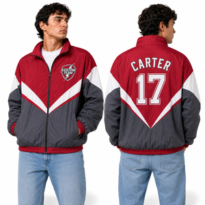 Veste coupe-vent de cyclisme pour homme, personnalisable en gros, coupe classique, décontractée, ajustée, oversize, manches longues, avec broderie de logo et impression - Product Image 3
