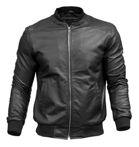 Full Sleeve Custom Logo 2023 Latest Design <b>Men</b> Leather <b>Jacket</b> Available <b>for</b> Casual Wear in Low Prices - Product Image 3