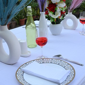 Mantel Grande de Algodón Tejido, Sin Arrugas, Sólido, Moderno, de Primera Calidad, Ecológico y Duradero para Hogar, Hotel, Restaurante - Product Image 5
