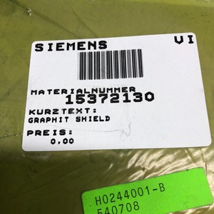 SIEMENS 7632010000 GRAPHITE SHIELD - Équipements et pièces semi-conducteurs d'occasion fiables à l'échelle mondiale - Product Image 3
