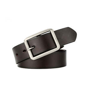 Cinturones de Cuero 100% de Primera Calidad para Hombre, Diseño y Logotipo Personalizados, 100% Cuero Genuino - Product Image 3