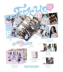 Hearts2Hearts [FOCUS] ((Versión Photobook) CD de K-Pop con Materiales de Papel y Plástico en Coreano para Todas las Edades BW-147 - Product Image 3