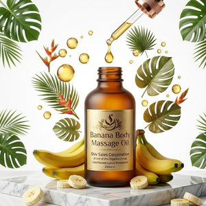 Banana Based Body Massage Oil for Smooth Skin Finish and Professional Spa Product Wholesale Supply Chain - Product Image 1