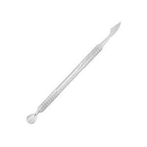 Empujador de Cutículas de Acero Inoxidable de Doble Punta para Manicura con Agarre Texturizado y Puntas de Precisión - Product Image 6